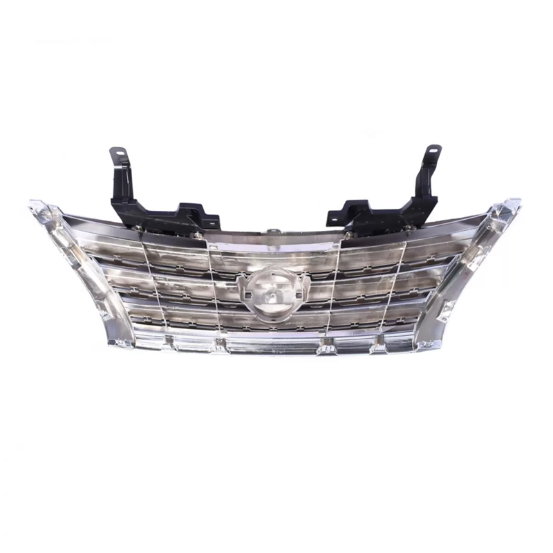 หน้ากระจัง NISSAN SYLPHY(ซิลฟี่) ขอบชุบโครเมียม+ตะแกรงสีเทา ไม่มีโลโก้ ปี2012-2019 (SYLPHY'12 ชุบ)