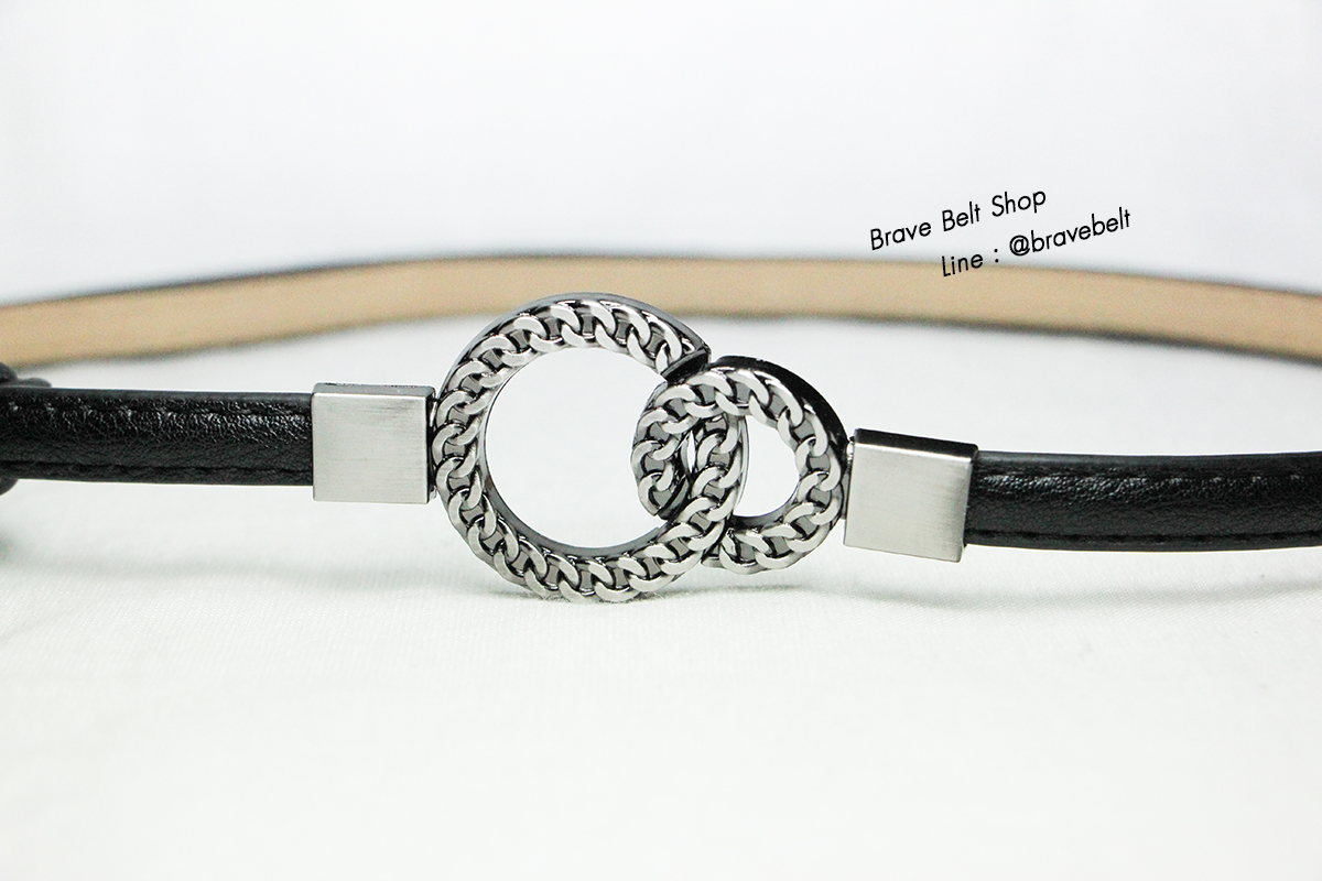 เข็มขัดปรับไซต์ได้ หัวโซ่ใหญ่-เล็ก คล้อง