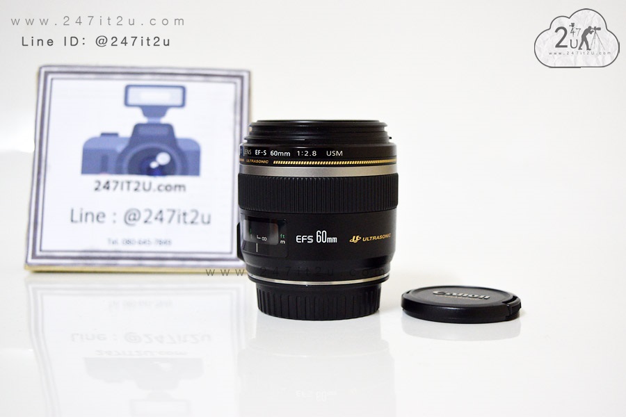 เลนส์ Canon 60 mm f2.8 USM