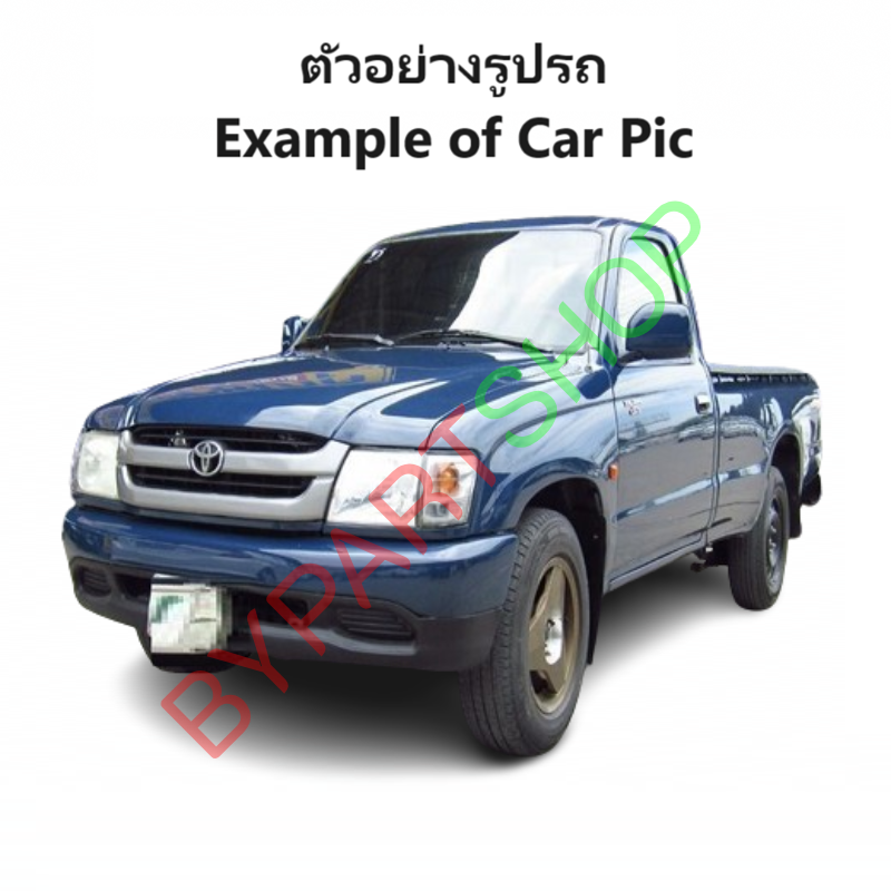 หม้อน้ำ TOYOTA D4D(ดีโฟร์ดี) 2WD มีฝา(เติมตรง) หนาพิเศษ 36มิล ปี2001-2004 เกียรกระปุก (O.E.M รับประกัน 6เดือน)