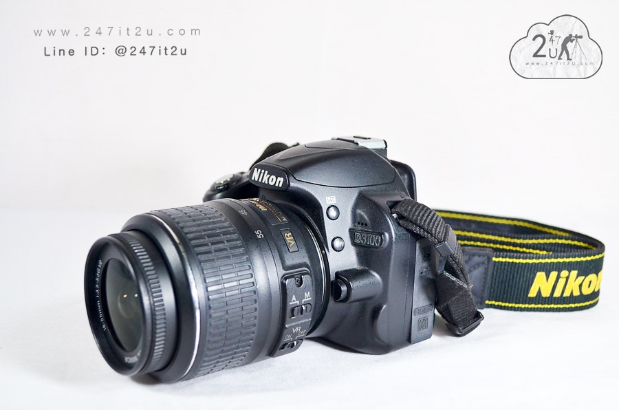 Nikon D3100 พร้อมเลนส์ 18-55 VR ชัตเตอร์ 2,xxx ใช้งานดีทุกระบบ