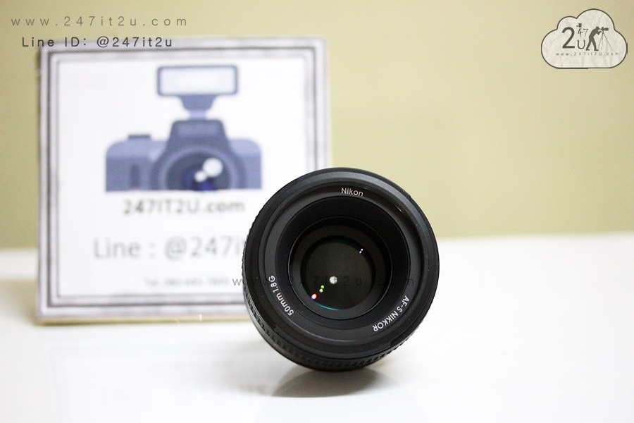 เลนส์ Nikon 50mm f1.8G ยกกล่อง