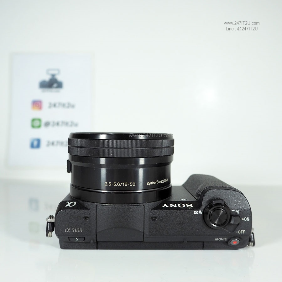 กล้อง SonyA5100 +เลนส์16-50mm สีดำ