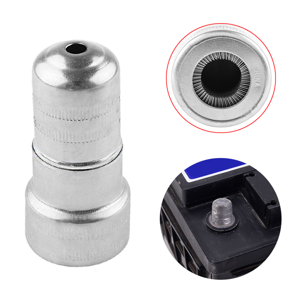 แปรงขัดหัวขั้วแบตเตอรี่ รถยนต์ Brush battery terminals