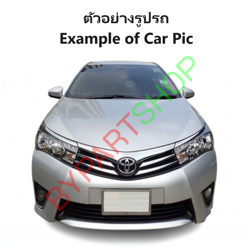 แผงแอร์/รังผึ้งแอร์ TOYOTA ALTIS(อัลติส) โฉมปี14 พร้อมไดเออร์ ปี2014-2018 (งานO.E.M PACO รับประกัน 1ปี) ( DP5423)