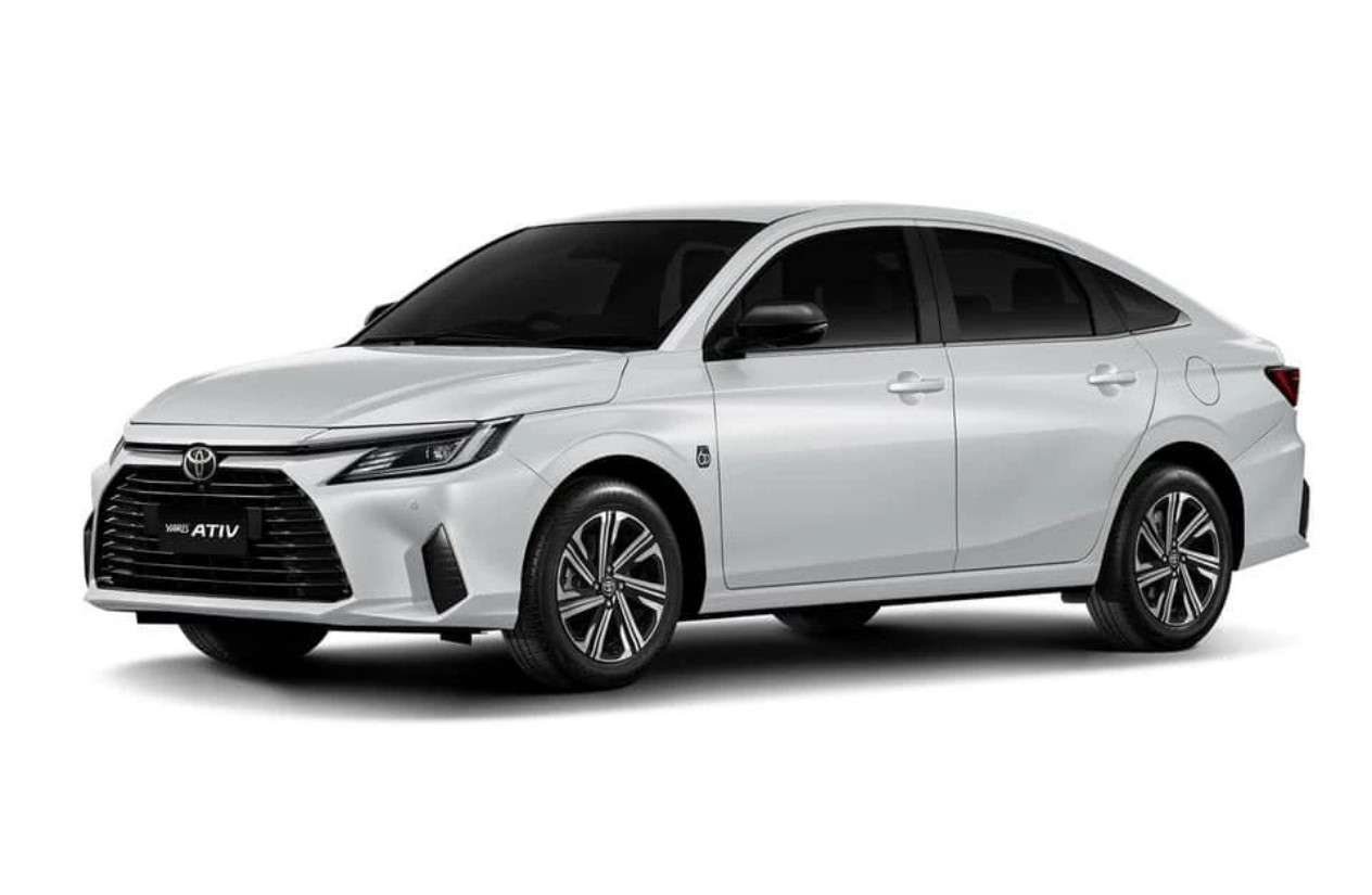 พลาสติกใต้ซุ้มล้อ ยาริส เอทีฟ โตโยต้า TOYOTA YARIS 2022 2023 ATIV แผ่นปิดซุ้มล้อ 1 คู่ ซ้าย ขวา พร้อมหมุดยึด