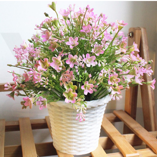 CASSA ต้นไม้ปลอม ต้นไม้แต่งบ้าน ดอกไม้พลาสติก ดอกไม้ประดิษฐ์ (เซ็ต 2 ชิ้น) รุ่น B447-2PC