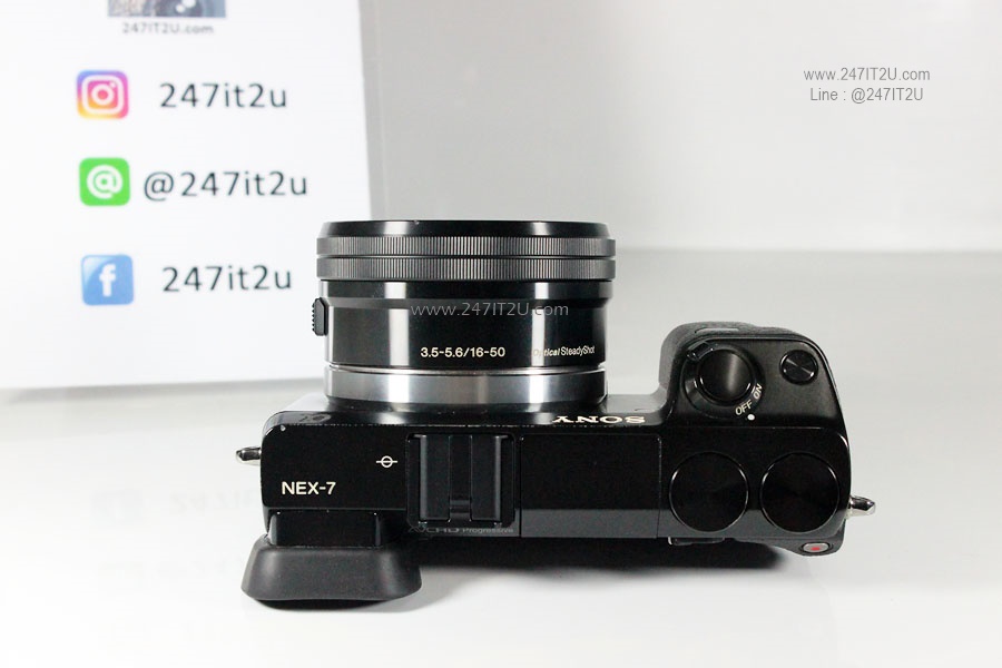Sony Nex-7 พร้อมเลนส์ E 16-50mm f3.5-5.6 สีดำ