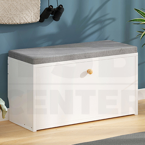 CASSA ชั้นวางรองเท้า ชั้นวางรองเท้าพร้อมที่นั่ง ตู้รองเท้า ฝาเปิด – ปิด ความยาว 81 cm. แบบ 2 ชั้น