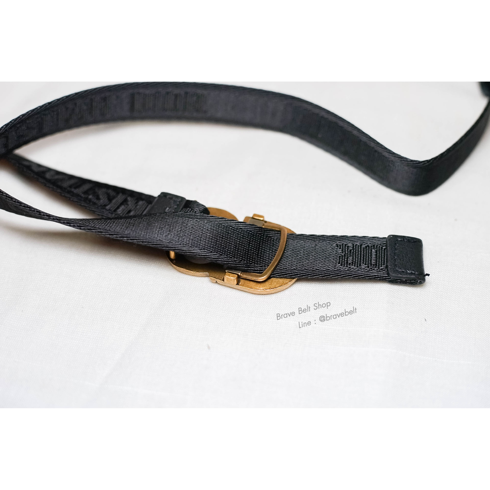 ขายเข็มขัด DIOR SADDLE NYLON BELT งาน topmirror