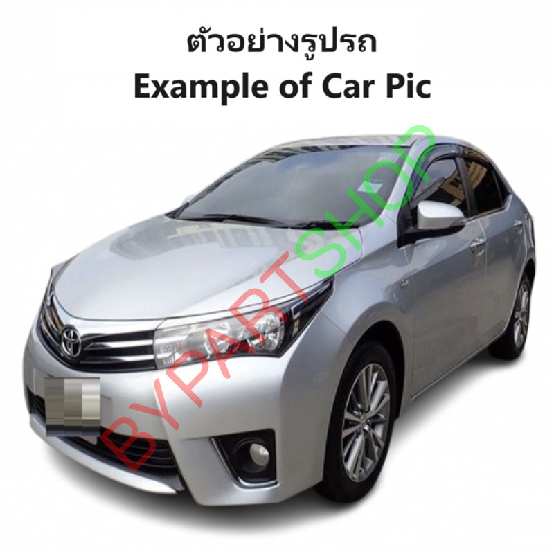 หน้ากระจัง TOYOTA ALTIS(อัลติส) Gen3 โฉมที่1 ชุบโครเมียม ไม่มีโลโก้ ปี2014-2016 (รหัส:ALTIS'14)