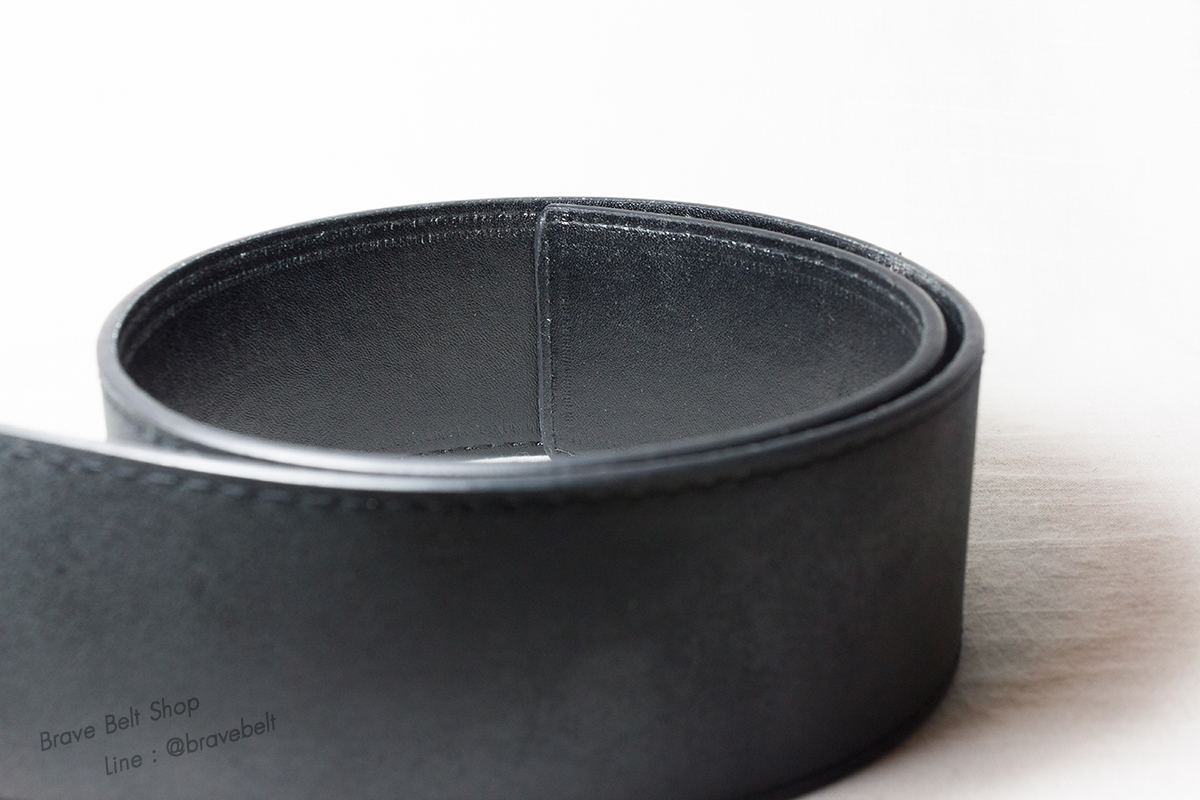 เข็มขัดผู้หญิงเอวสูง หัวทรงเหลี่บมแบบสอดหนีบ