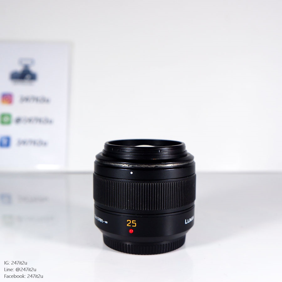 ขายเลนส์ Panasonic Leica DG Summilux 25mm f1.4 ASPH สีดำ
