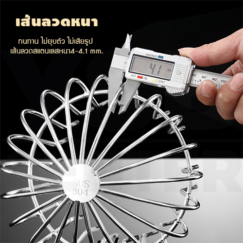 ตะแกรงระบายน้ำ นอกอาคาร กันขยะ กันเศษใบไม้ สแตนเลส 304 ( ลายเส้นหนาทรงโดม) CM0098 - CM0102