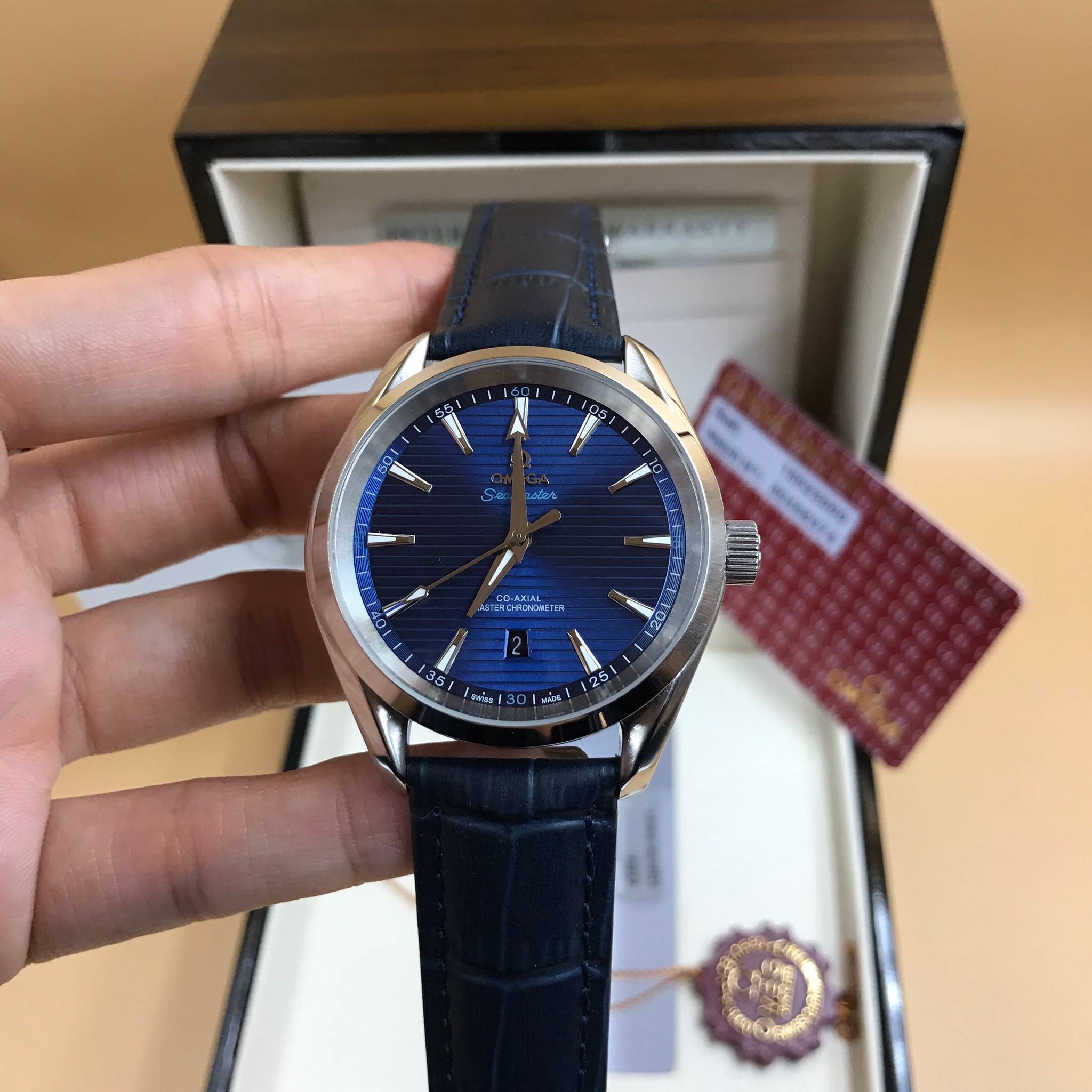 นาฬิกา Omega Seamaster Aqua Terra 41 mm. งานเกรด Top Mirror Swiss