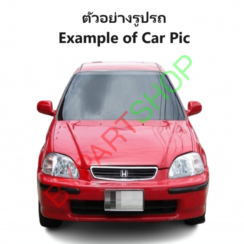 หม้อน้ำ HONDA CIVIC(ซีวิค) โฉมเตารีด/ไฟตาโต หนาพิเศษ 26มิล ปี1992-2000 เกียรกระปุก (ประกัน 6เดือน) (20005)