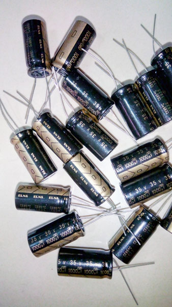 1000uF 35v ELNA Grade Audio Capacitor
