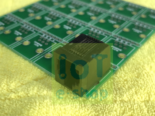 RJ11 breakout board + socket header