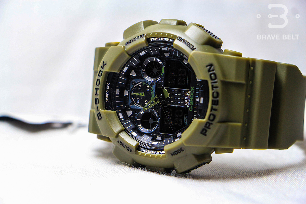 Casio G-Shock GA-100A Top mirror เกรดพรีเมี่ยม รูปของจริง