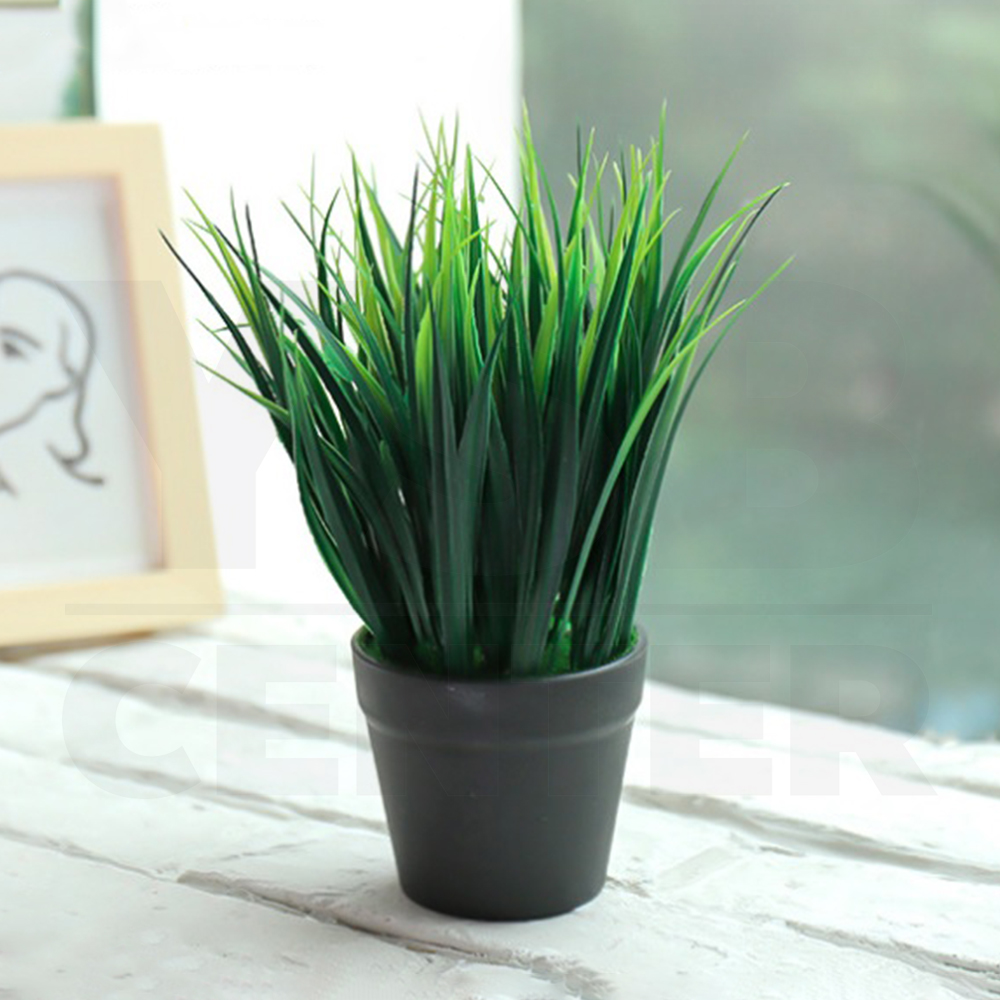ต้นไม้ปลอม ต้นไม้แต่งบ้าน ต้นหญ้าพลาสติก ต้นไม้พลาสติก ต้นหญ้า รุ่น B1S004-GG