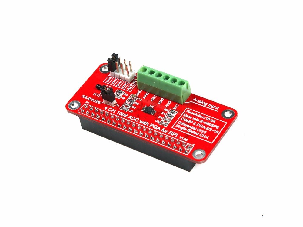 ADS1115 ADC Module สำหรับ raspberry Pi