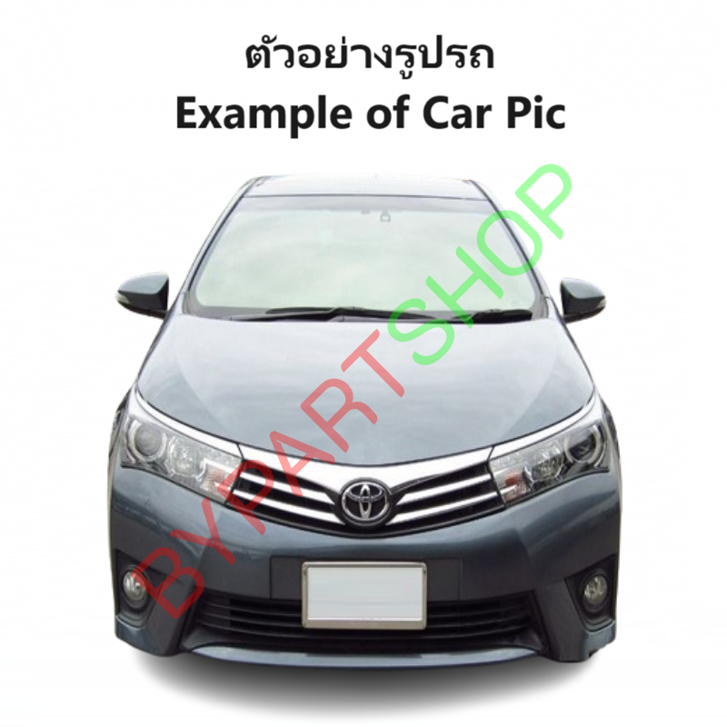 หม้อน้ำ TOYOTA ALTIS(อัลติส) รุ่นที่3 1.6/1.8cc ปี2014-2018 เกียรออโต้ (O.E.M ประกัน 6เดือน)