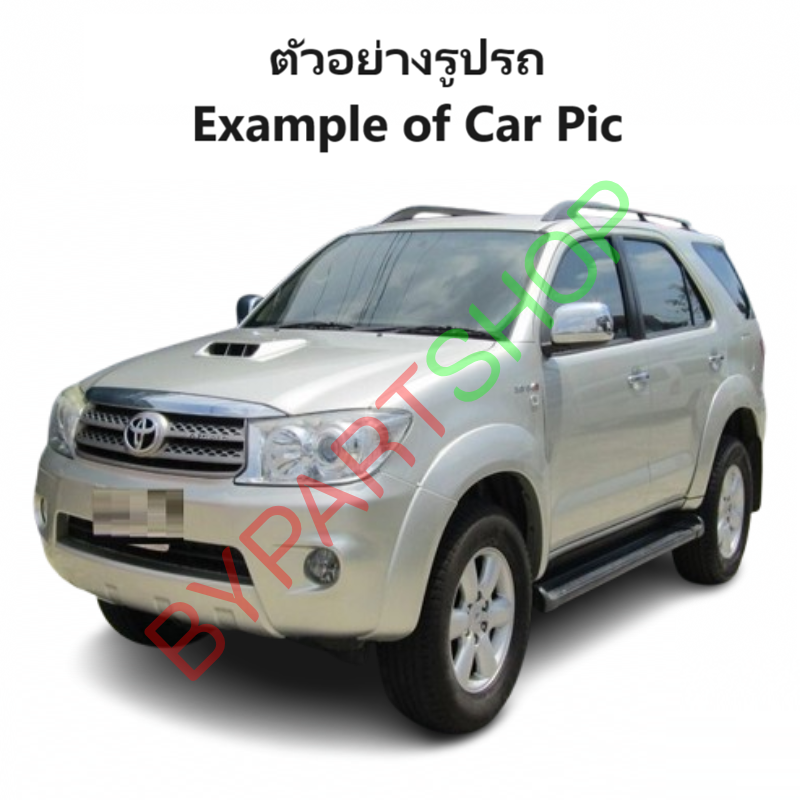 หน้ากระจัง TOYOTA FORTUNER(ฟอจูนเนอร์) โฉมที่2 โฉมหน้ายักษ์ พร้อมคิ้วโครเมียม ไม่มีโลโก้ ปี2008-2011 (รหัส:FORTUNER'08)
