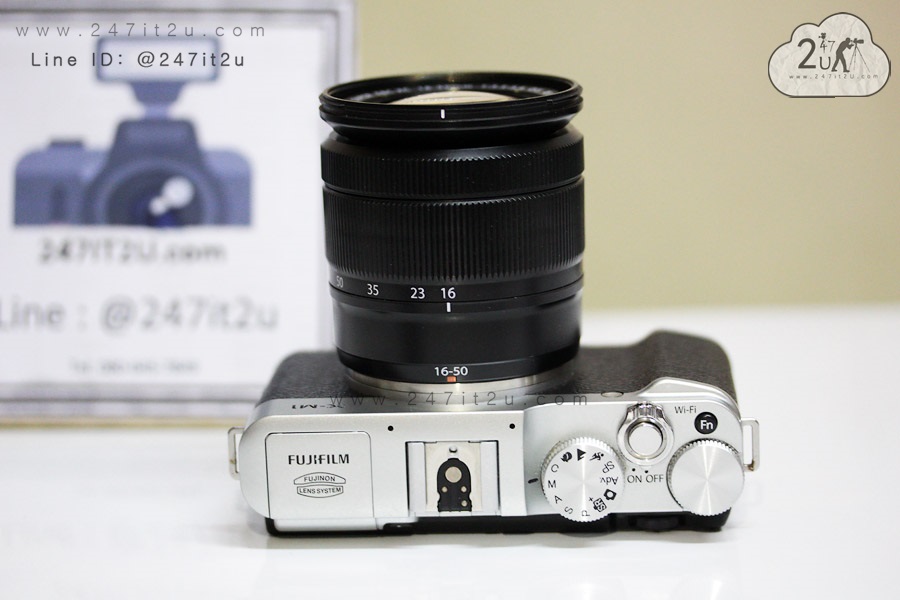 กล้อง Fujifilm X-M1+เลนส์ 16-50mm สีsilver
