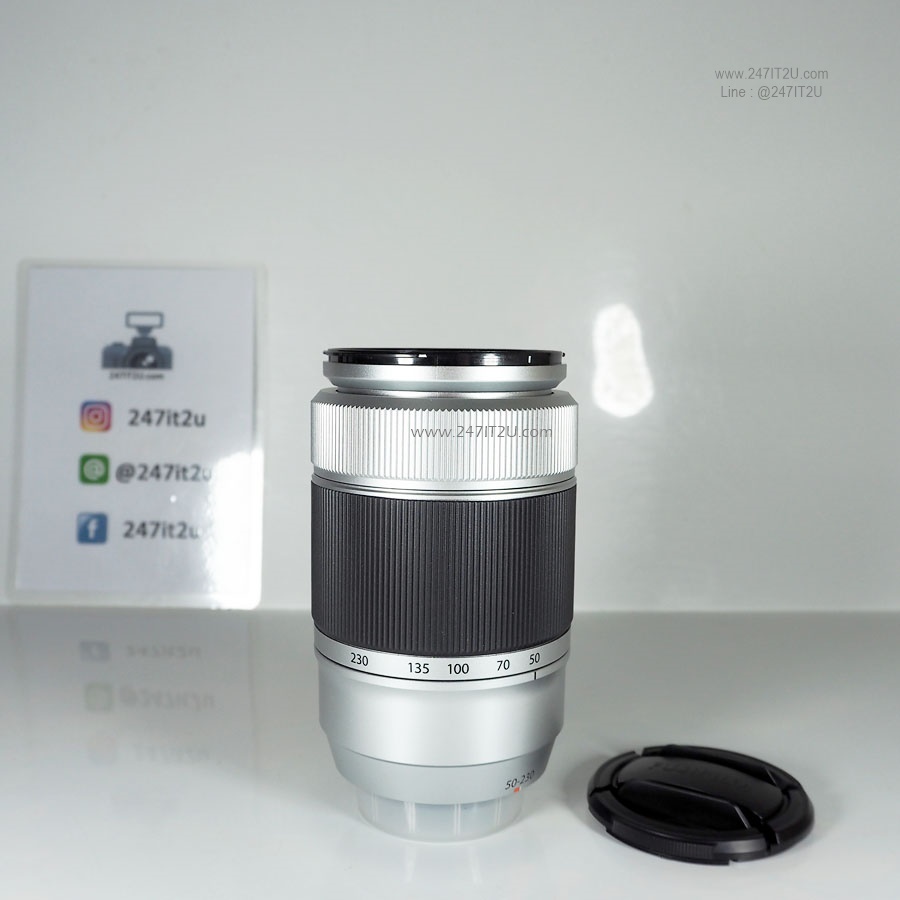 เลนส์ Fujinon 50-230mm f4.5-6.7 สี Silver