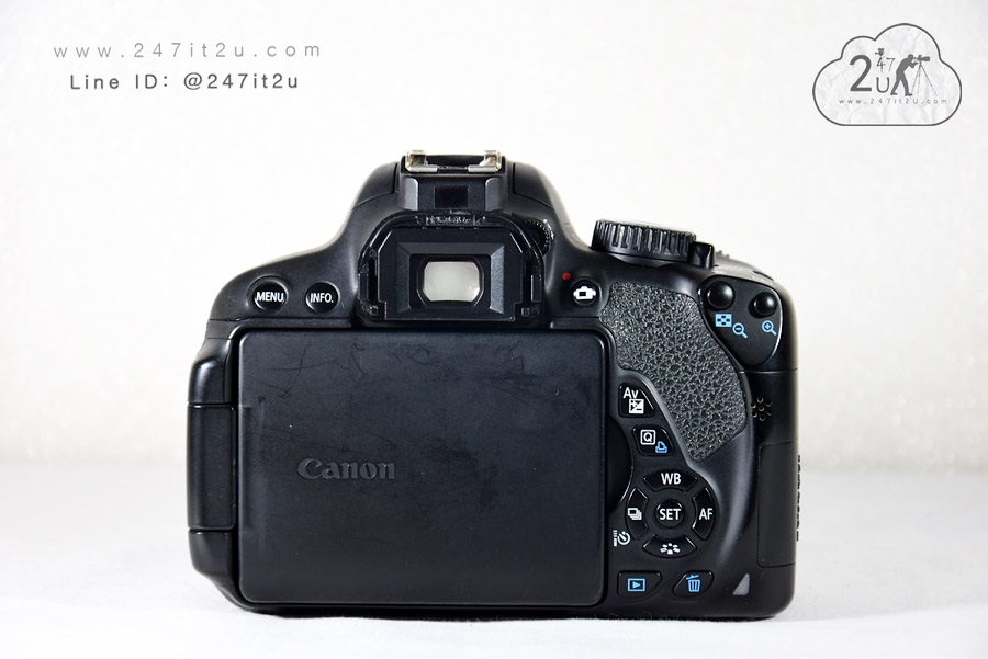 กล้อง Canon 650D และ เลนส์ 18-55 mm is II มีกระเป๋า สภาพดี