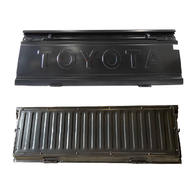 ฝาท้าย TOYOTA LN50/LN56/LN65(ฮีโร่) 2ชั้น(มีฝาปิด) เหล็กดำ(หนาเทียบแท้ ไม่ทำสี) -กรุณาเลือกแบบ-