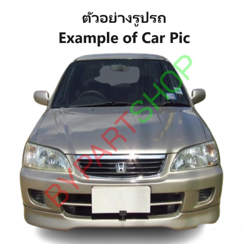 หน้ากระจัง HONDA CITY(ซิตี้) โฉมType Z ชุบโครเมียม ไม่มีโลโก้ ปี1999-2002 (รหัส:CITY'99)