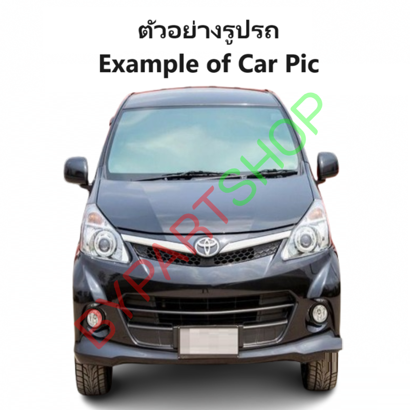 หน้ากระจัง TOYOTA AVANZA(อแวนซ่า) รุ่น 1.5 SPORT สีดำ ปี2012-2015 (รหัส:AVANZA12 1.5)