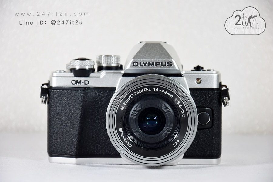 กล้อง Olympus OM-D EM10 + เลนส์ 14-42 mm สีSilver