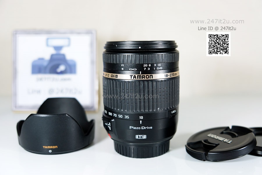 Tamron 18-270mm f3.5-6.3 VC Di ii mount canon