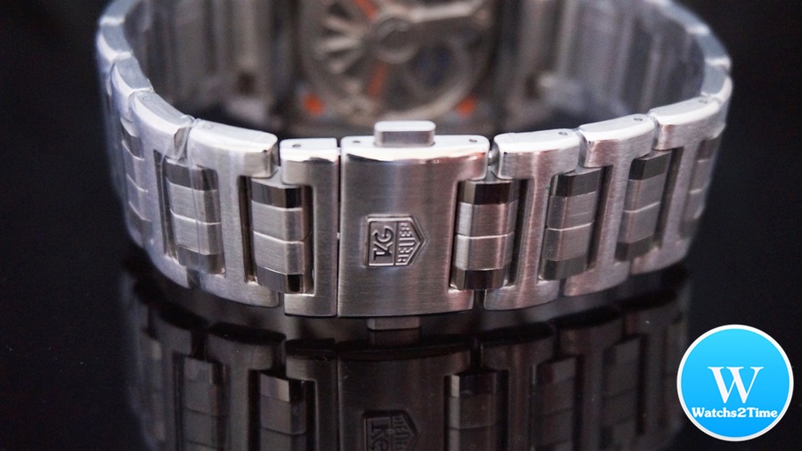 นาฬิกา TAG Monaco Calibre12 LS แสตนเลสสีเงิน