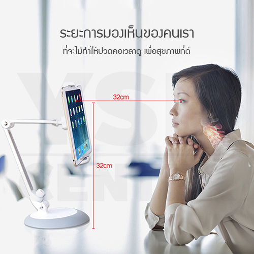 แท่นวางโทรศัพท์มือถือและแท็บเล็ต ที่วางโทรศัพท์มือถือ แบบตั้งโต๊ะ เหมาะสำหรับดูหนัง ฟังเพลง