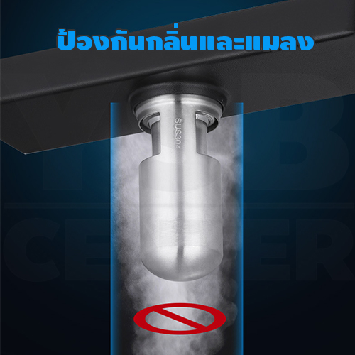 รางระบายน้ำ สแตนเลส304 กันกลิ่น กันแมลง ลายเส้นสแตนเลส ตันไม่กลวง 60 cm CL0227 - CL0232