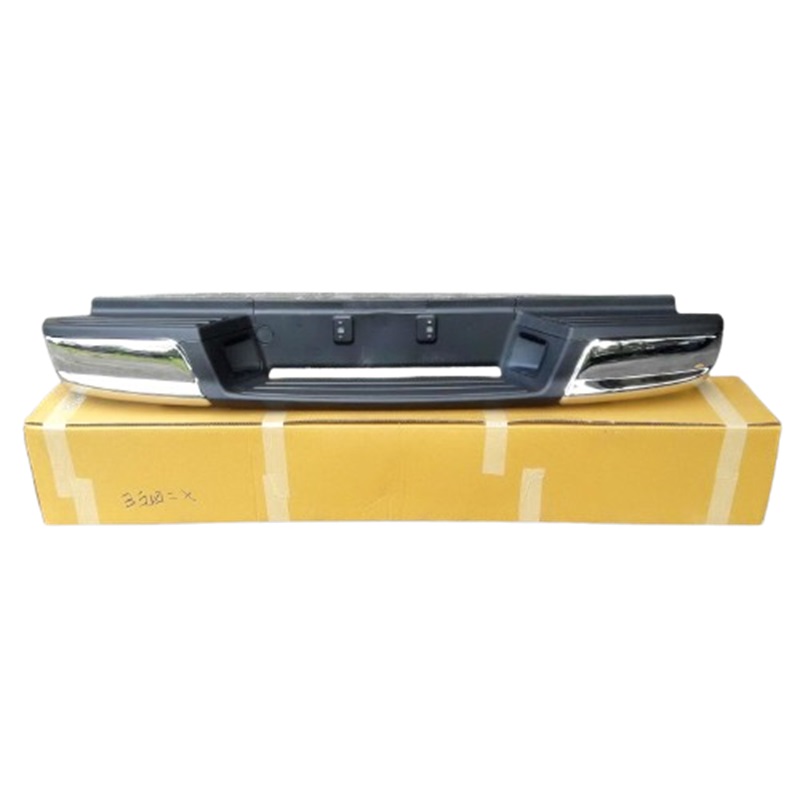 กันชนท้าย ISUZU D-MAX(ดีแม็ก) ทุกรุ่น ทรงศูนย์ ชุบโครเมียม ปี2007-2011 (สามารถใส่โฉมปี02-06 ได้ด้วย) KV-111