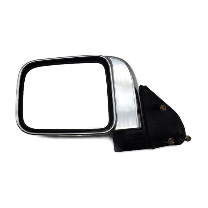 กระจกมองข้าง NISSAN FRONTIER(ฟรอนเทียร์) เหลี่ยมใหญ่ รุ่นปรับมือ ชุบโครเมียม ปี1998-2006 -ราคาต่อข้าง-