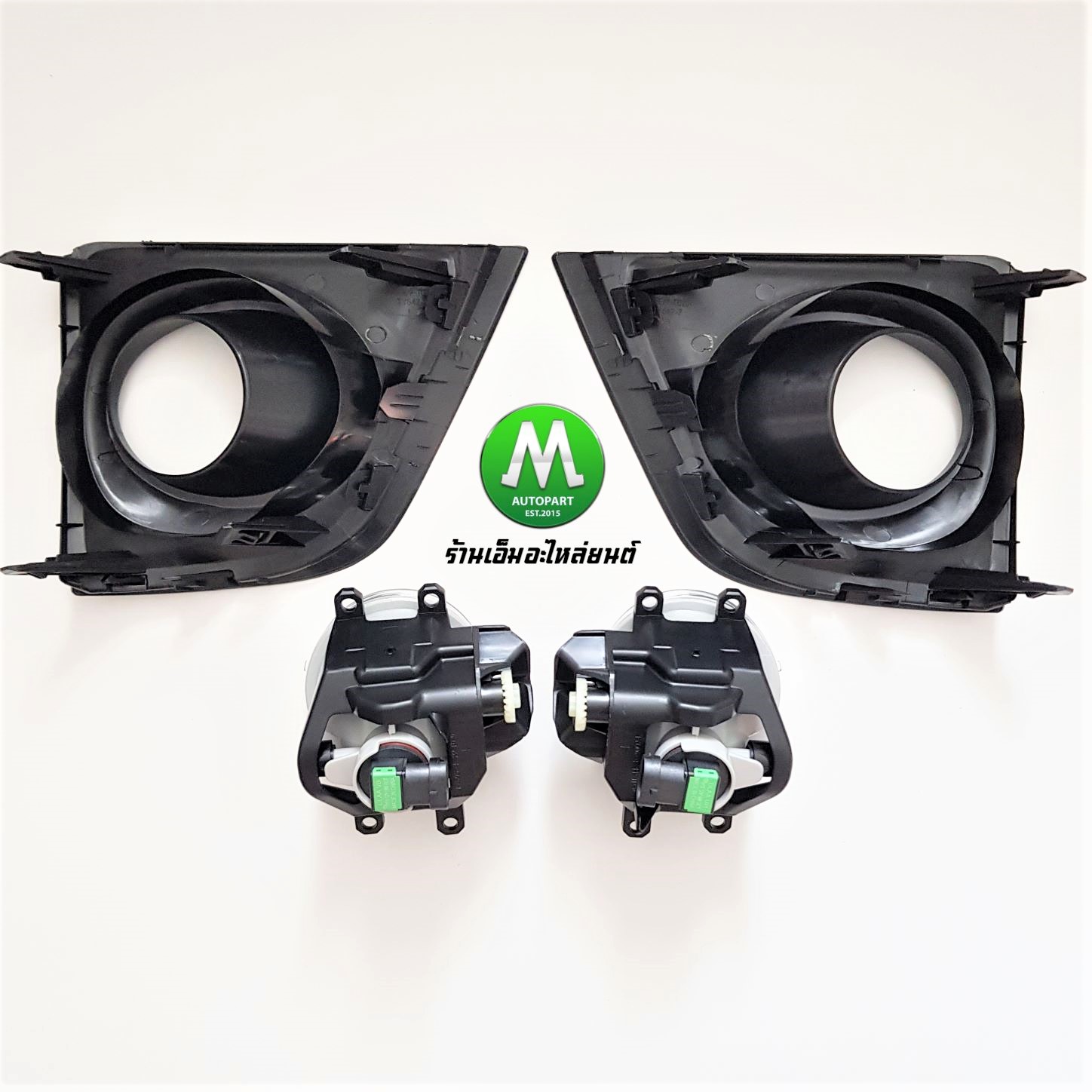 ไฟตัดหมอก ไฟสปอร์ตไลท์ TOYOTA ALTIS 2014 2015 2016 ฝาครอบคิ้วชุบ / โตโยต้า อัลติส (รับประกันสินค้า 3 เดือน)