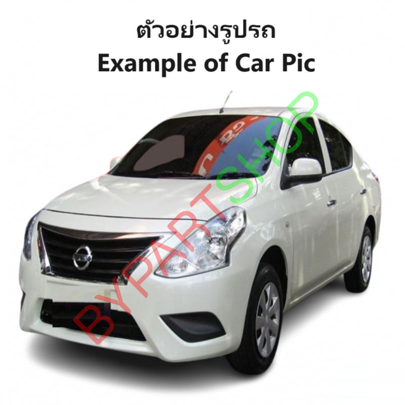 แผงแอร์/รังผึ้งแอร์ NISSAN MARCH(มาร์ช)/ALMERA(อัลเมร่า) ทุกรุ่น ปี2010-2018 (งานO.E.M ประกัน 1ปี) ( PL5196)