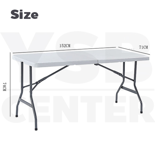 โต๊ะ โต๊ะอเนกประสงค์ โต๊ะคอมพิวเตอร์ โต๊ะปิคนิค โต๊ะคอมพิวเตอร์พับได้ ไม่ต้องประกอบ