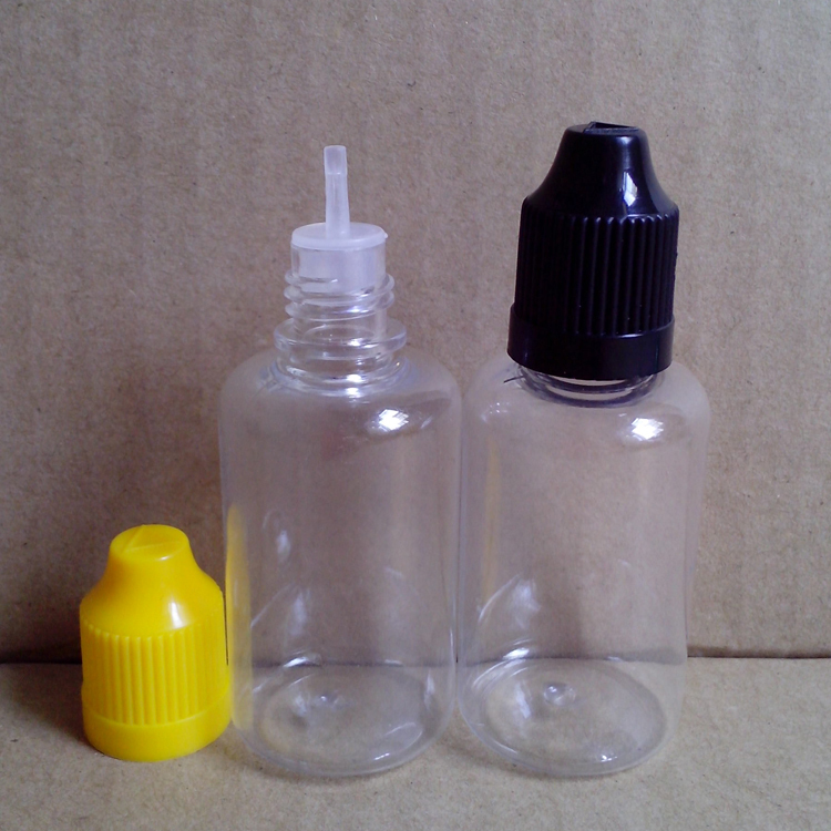 30ml PET ขวดหยดใส ฝาดับเบิ้ลล็อค