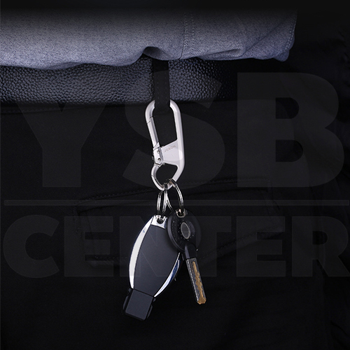 JOBON พวงกุญแจ พวงกุญแจรถยนต์ เกรดพรีเมี่ยม พร้อมตัวเปิดปิด ผลิตจากโลหะ
