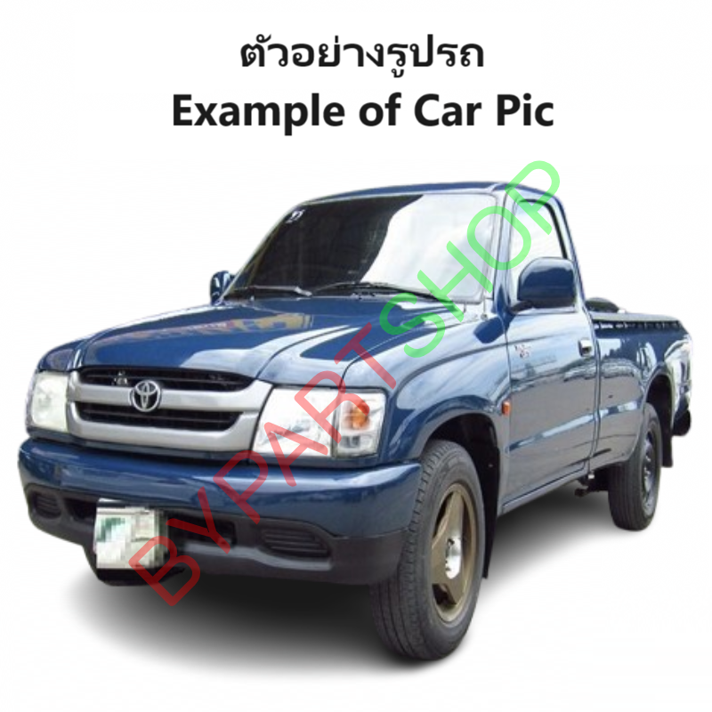 หม้อน้ำ TOYOTA D4D(ดีโฟร์ดี) 2WD ไม่มีฝา(เติมที่พักน้ำ) หนาพิเศษ 36มิล ปี2001-2004 เกียรกระปุก (O.E.M ประกัน 6เดือน)
