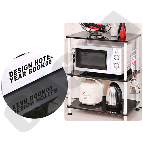 ชั้นวางของในห้องครัว ชั้นวางอเนกประสงค์ ประหยัดพื้นที่ 3 ชั้น