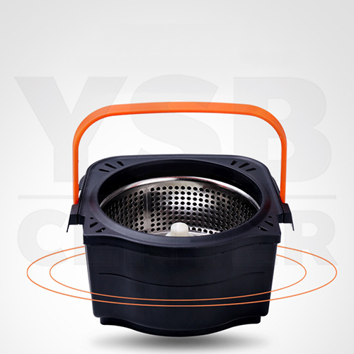 CASSA MAGIC MOP ชุดถังปั่นม็อบ ไม้ถูพื้น สแตนเลส304 พร้อมผ้าม็อบ2ชิ้น (แถมฟรี2ชิ้น) รุ่น C33-CASSA-SM