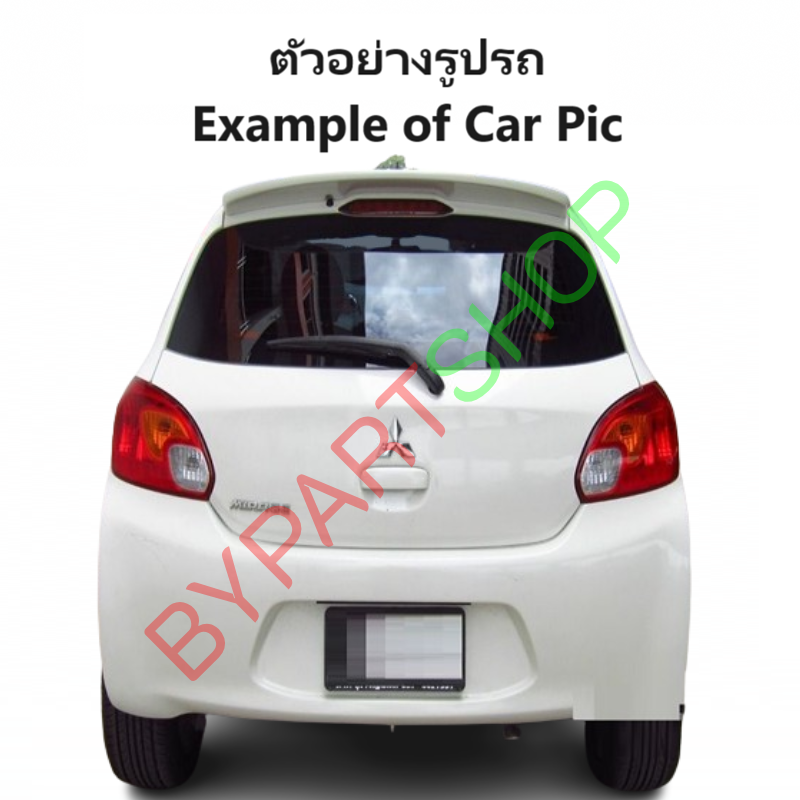 -แท้ศูนย์- ฝาครอบกระจกมองข้าง MITSUBISHI MIRAGE(มิราจ) สีขาวมุข ปี2012-2015 -ราคาต่อข้าง-
