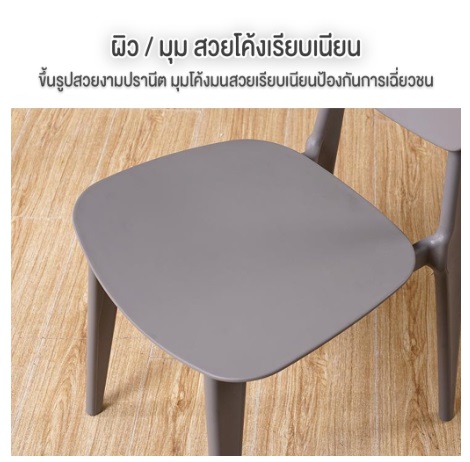 เก้าอี้ เก้าอี้สไตล์นอร์ดิก เก้าอี้ตกแต่งร้าน เก้าอี้ทานอาหาร เก้าอี้พลาสติก